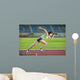 Action Packed Image Female Wall Decal