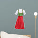Dirndl Wall Decal