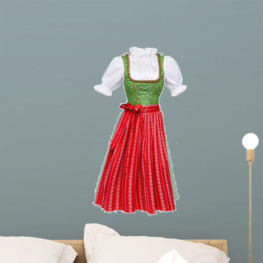 Dirndl Wall Decal