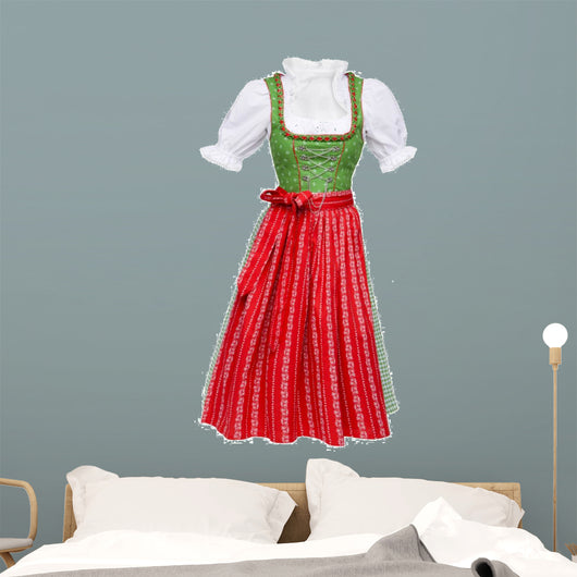 Dirndl Wall Decal