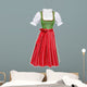 Dirndl Wall Decal