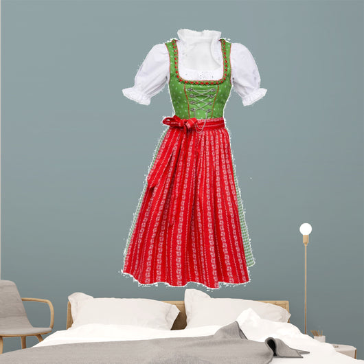 Dirndl Wall Decal