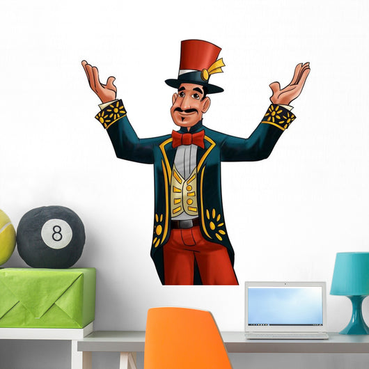 Circus Entertainer Wall Decal