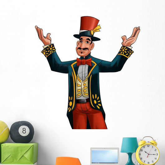 Circus Entertainer Wall Decal