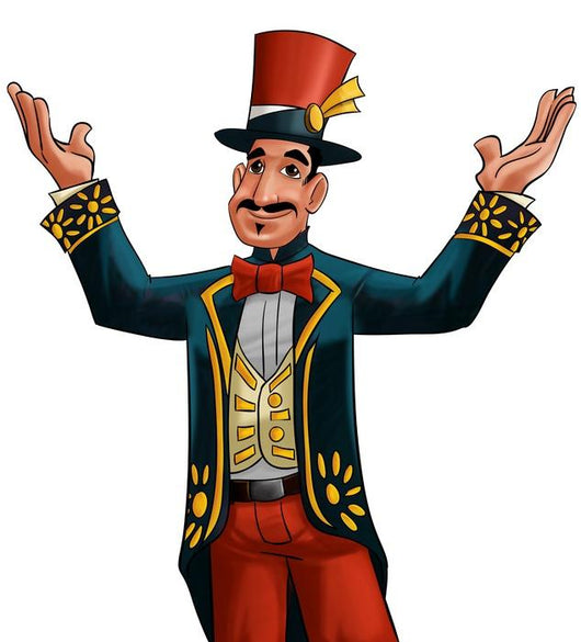Circus Entertainer Wall Decal