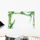 Green Leaves Frame Similar Wall Decal