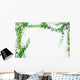 Green Leaves Frame Similar Wall Decal
