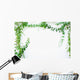 Green Leaves Frame Similar Wall Decal