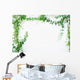 Green Leaves Frame Similar Wall Decal