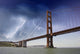 Storm Approaching Golden Gate Wall Decal