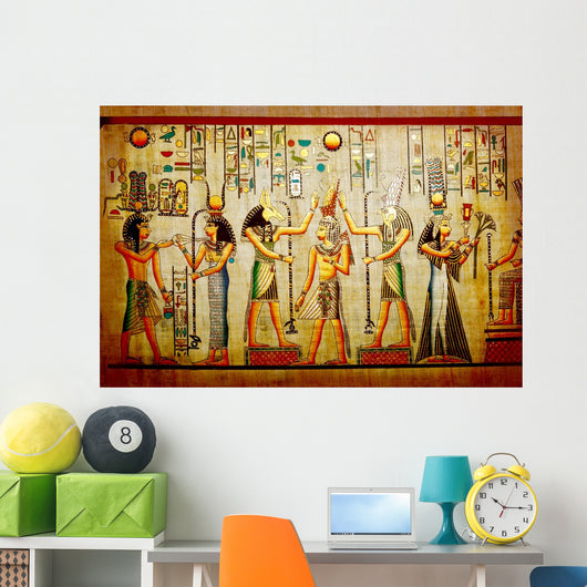 Old Egyptian Papyrus Wall Decal