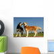 Huskys Amoureux Wall Decal