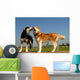 Huskys Amoureux Wall Decal