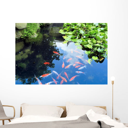 Beautiful Koi or Carp Wall Decal