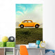 Old Car and Landscape Wall Decal