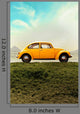 Old Car and Landscape Wall Decal