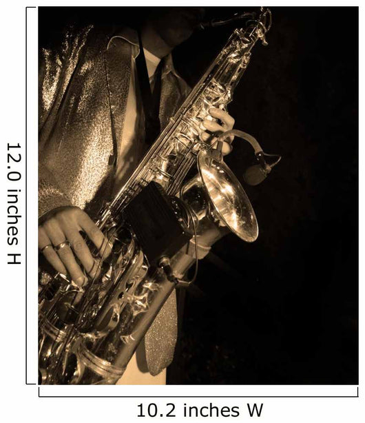 Jazz Musician Wall Decal
