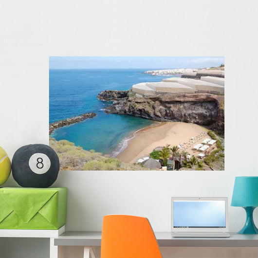 Beach Luxury Hotel Wall Decal Design 1