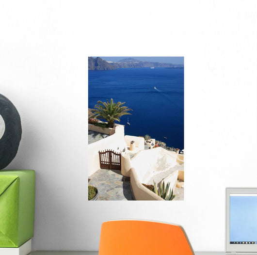 Gate to Sea Wall Decal Design 1