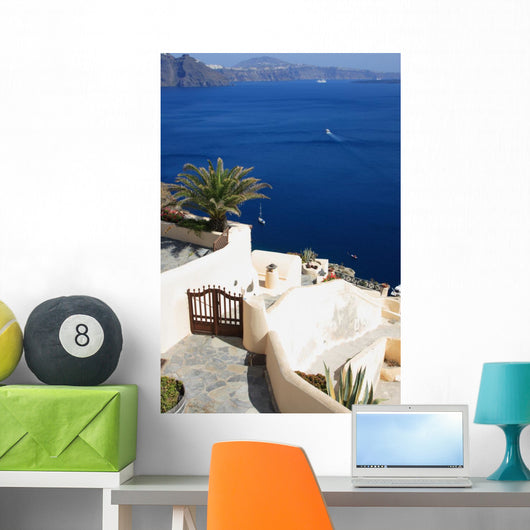 Gate to Sea Wall Decal Design 1