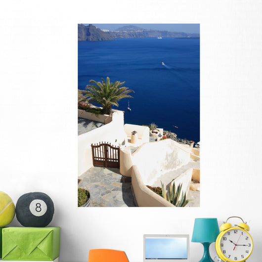 Gate to Sea Wall Decal Design 1