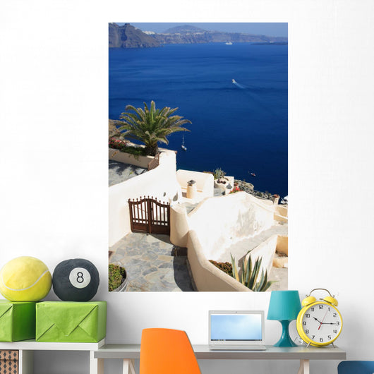 Gate to Sea Wall Decal Design 1