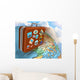 Travel around World Concept Wall Decal