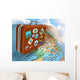 Travel around World Concept Wall Decal