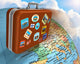 Travel around World Concept Wall Decal