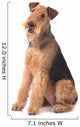 Airedale Terrier Wall Decal