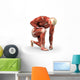 Man with Visible Muscles Wall Decal