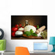 Ingredients for Pizza Wall Decal