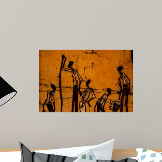 African Art Image Wall Decal