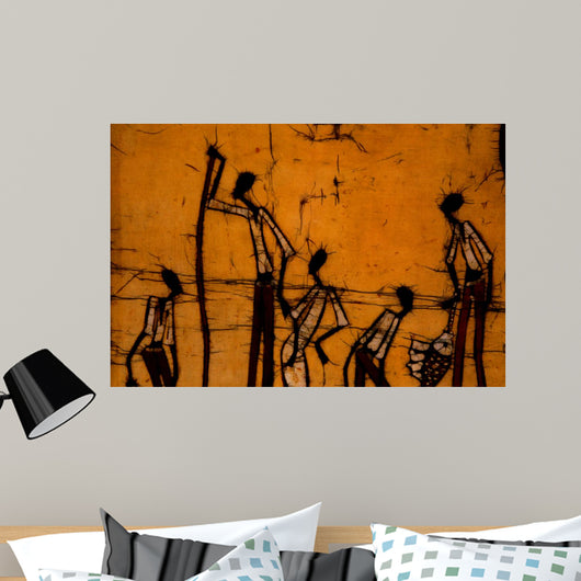 African Art Image Wall Decal