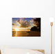 Sunset Beach Tropical Island Wall Decal