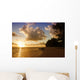 Sunset Beach Tropical Island Wall Decal