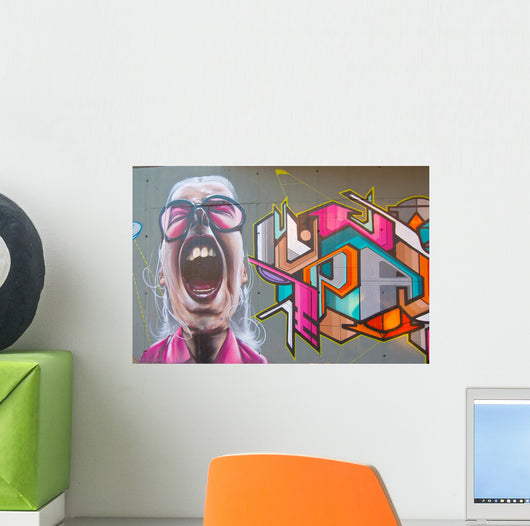 Graffiti Wall Decal Design 3