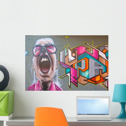 Graffiti Wall Decal Design 3