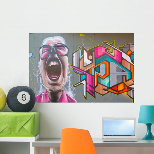 Graffiti Wall Decal Design 3