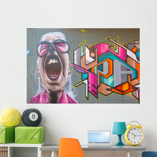 Graffiti Wall Decal Design 3