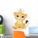 Lion Girl Cub Wall Decal