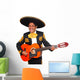 Charro Mexican Mariachi Wall Decal