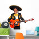 Charro Mexican Mariachi Wall Decal