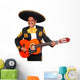 Charro Mexican Mariachi Wall Decal