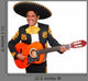 Charro Mexican Mariachi Wall Decal