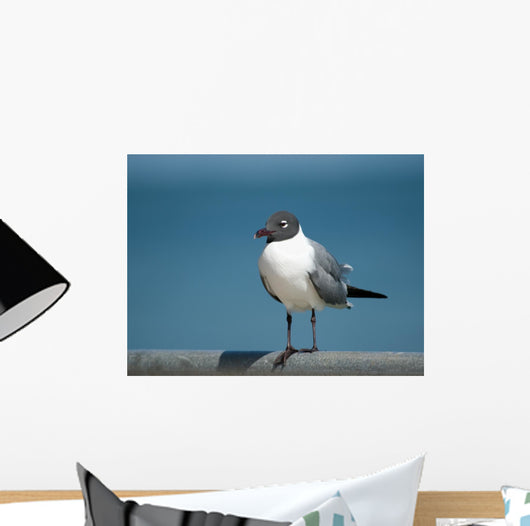 Seagull Fence Wall Decal
