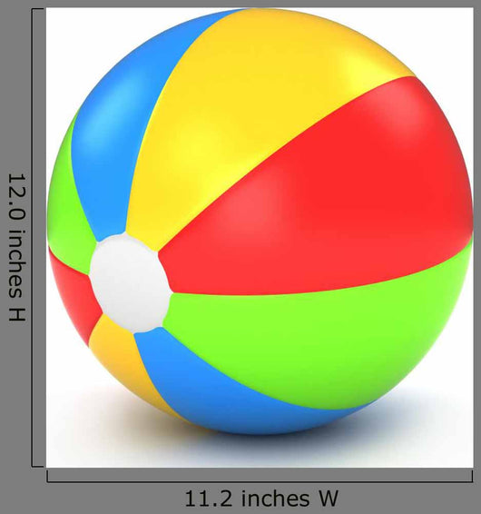 Beach Ball Wall Decal