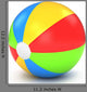 Beach Ball Wall Decal
