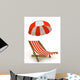 Beach Chair Wall Decal