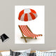 Beach Chair Wall Decal